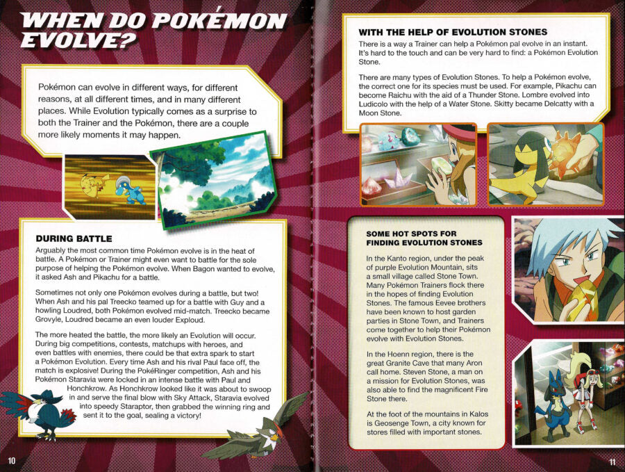 Pokemon Ready Set Evolve! Handbook with 3D Stickers