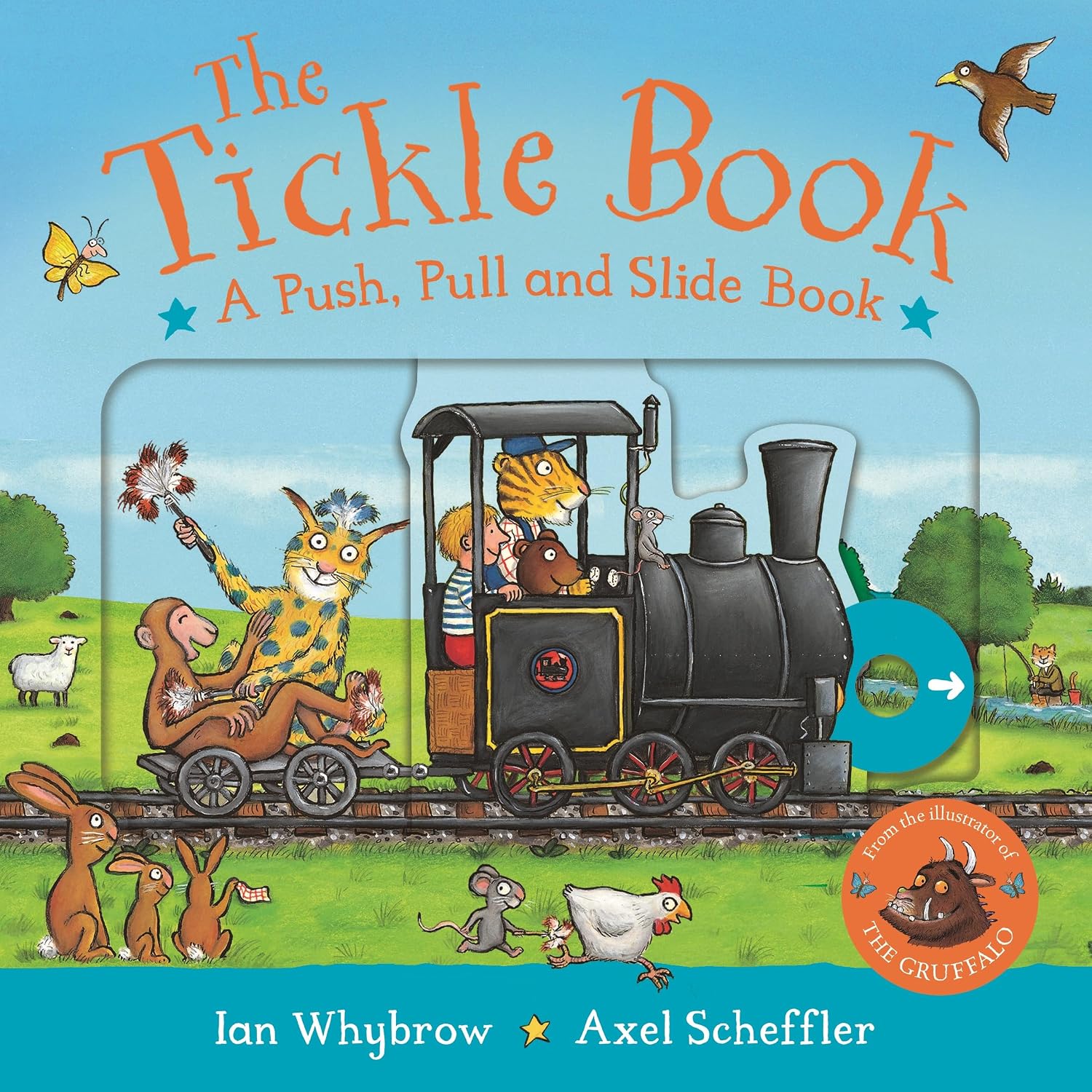 The Tickle Book - A Push, Pull and Slide Book