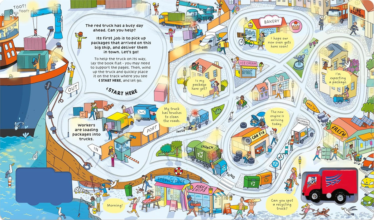 Usborne Wind-Up Truck Book