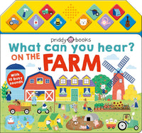 Priddy Books What Can You Hear on the Farm?