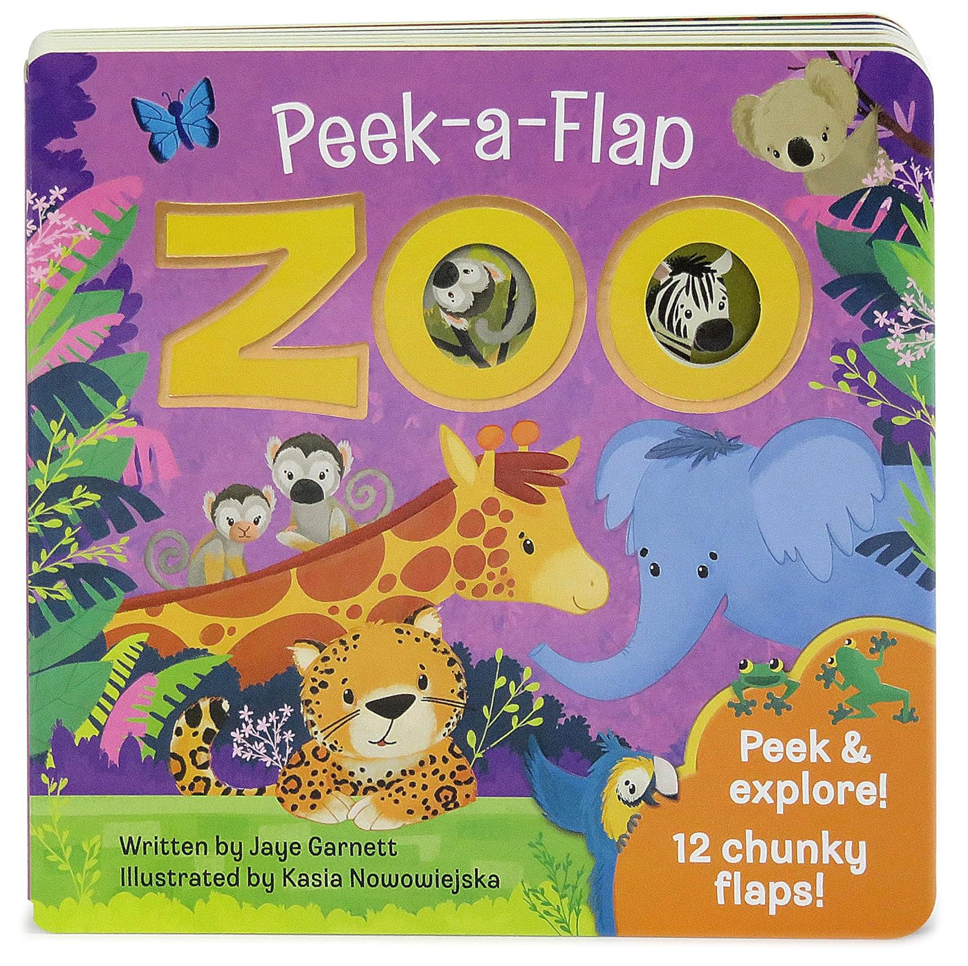 Jaye Garnett Zoo Lift-the-Flap Book