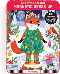 Mudpuppy Merry Woodland Magnetic Dress-up Play Set