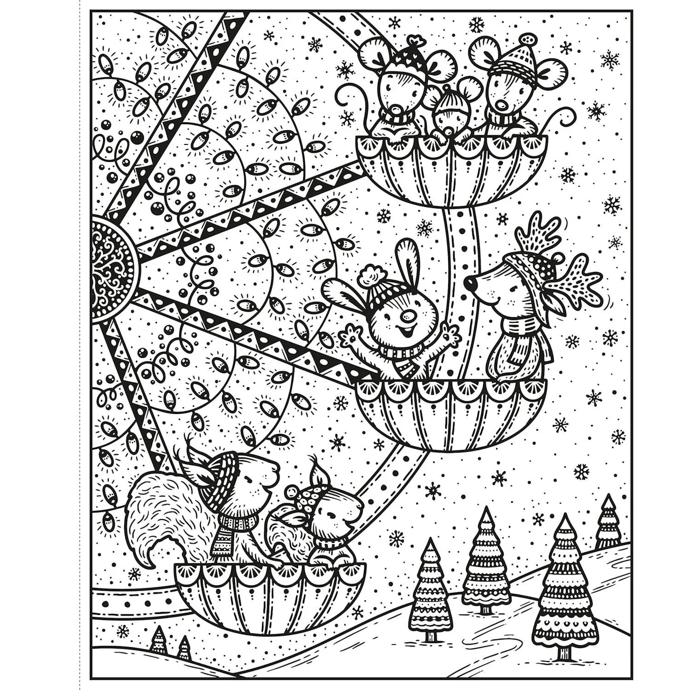 Usborne Magic Painting Enchanted Christmas