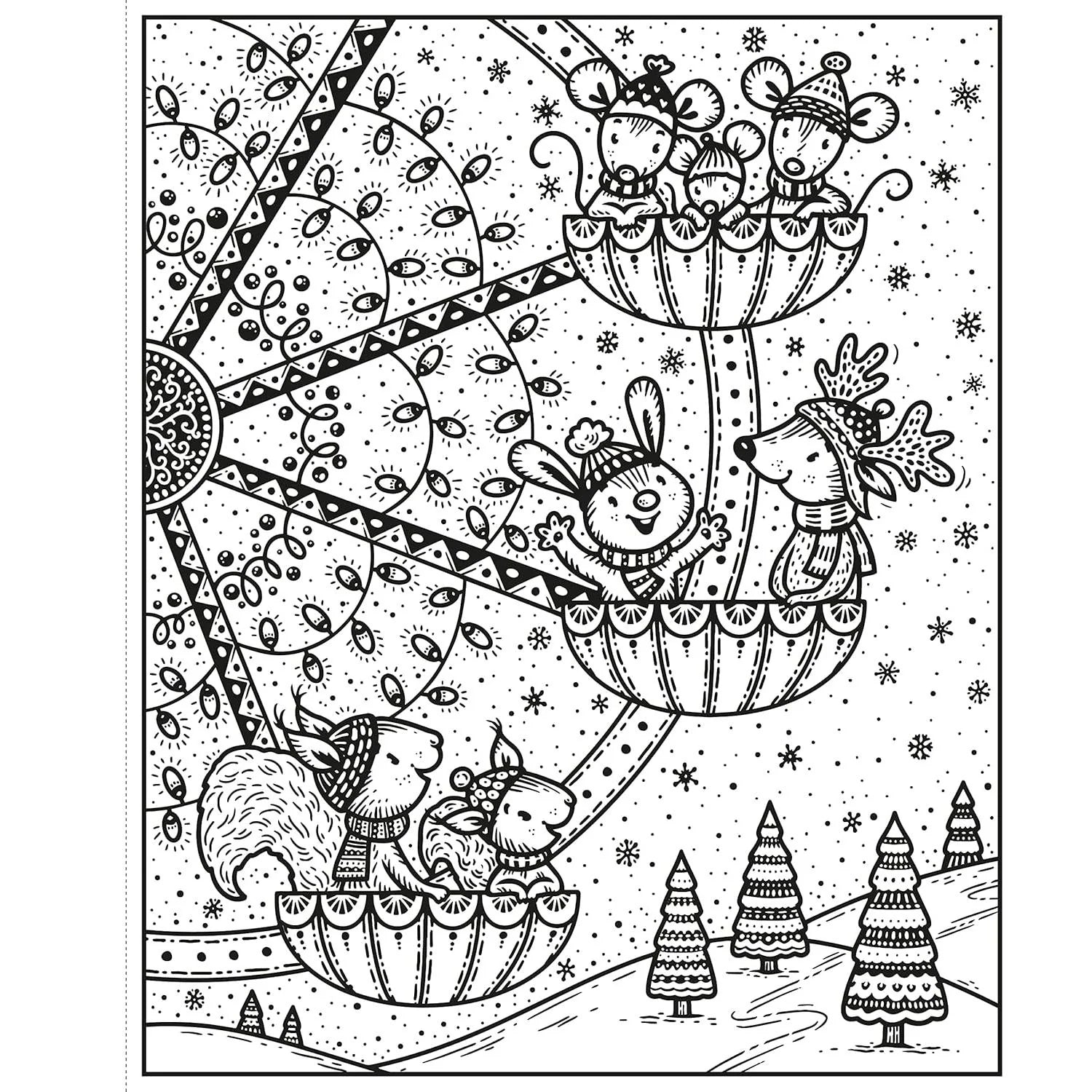 Usborne Magic Painting Enchanted Christmas