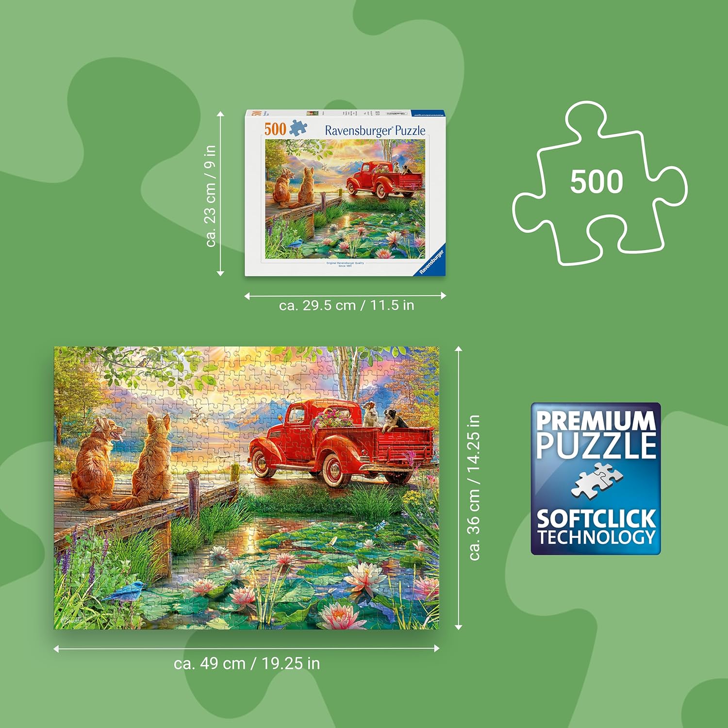 Ravensburger Summer Love 500 Piece