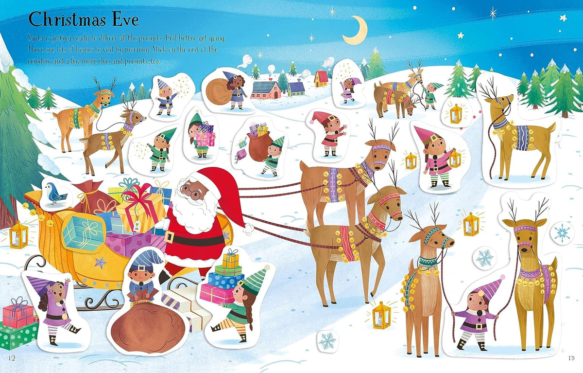 Usborne First Sticker Book Christmas