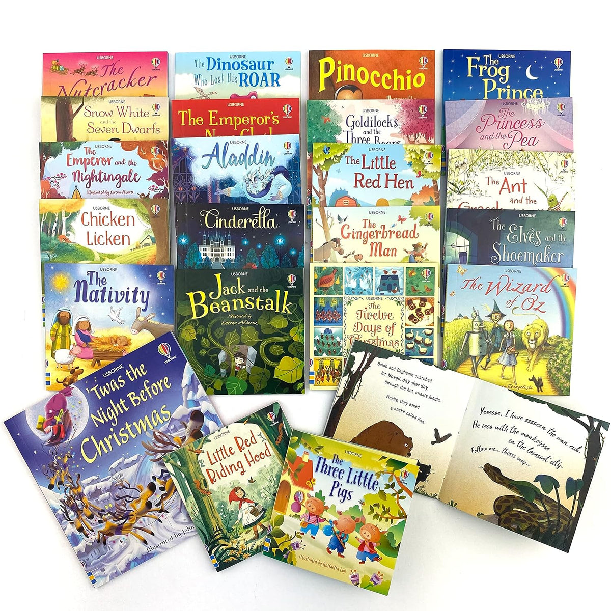 Usborne Advent Calendar Book Collection