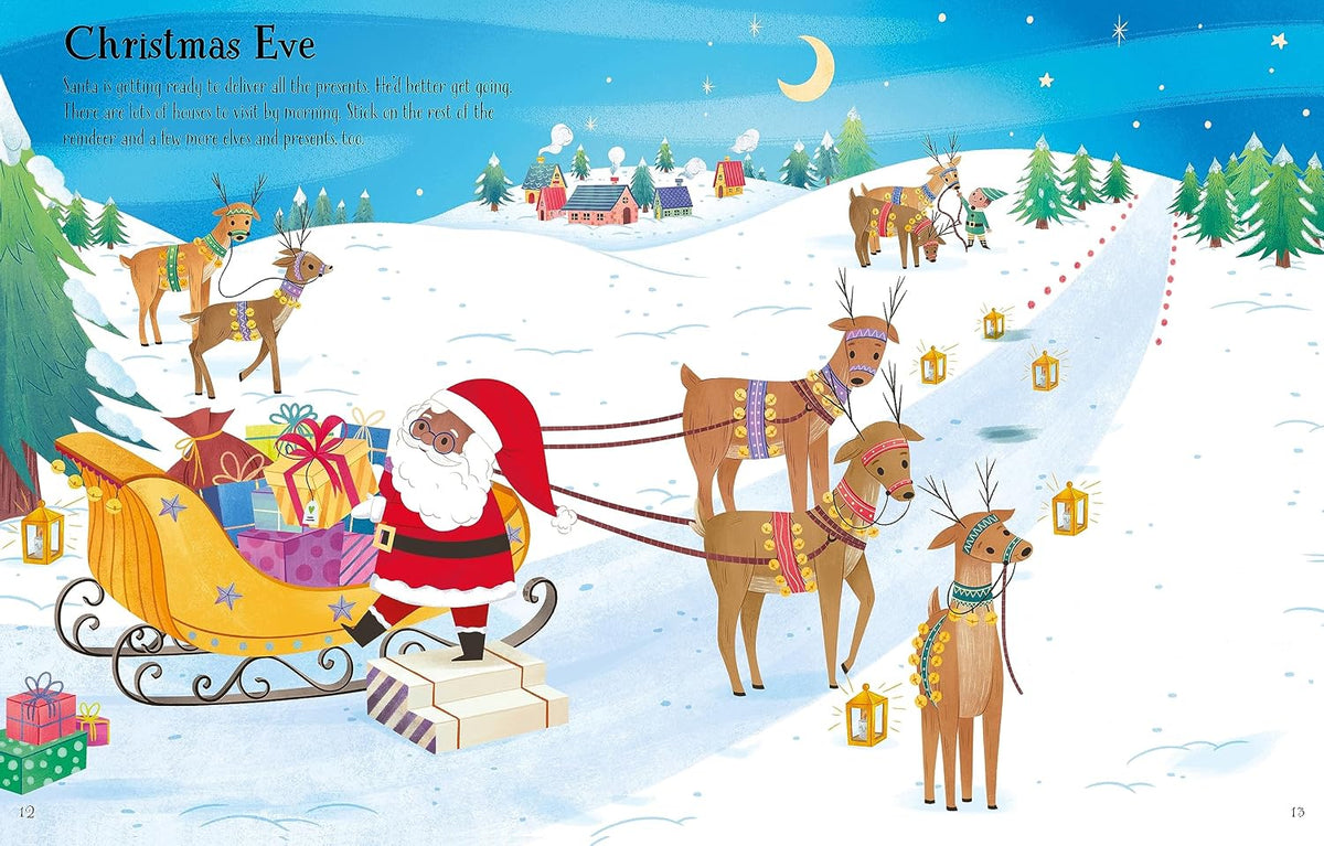 Usborne First Sticker Book Christmas