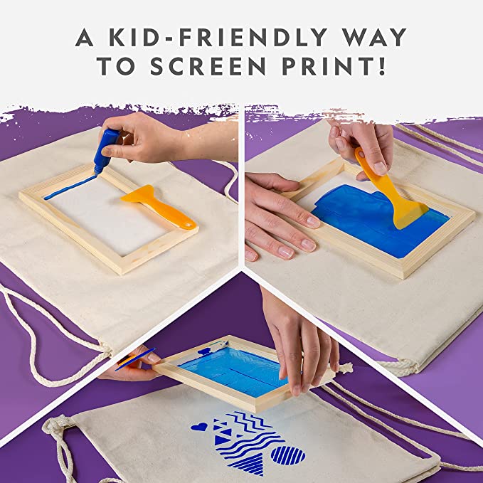 Kidz Maker Easy To Do Fabric Screening