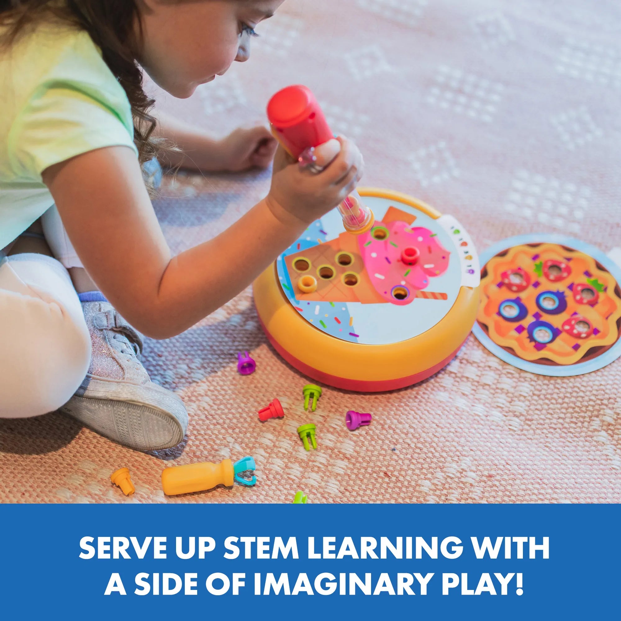 Educational Insights Design & Drill Rivet Pop Cafe