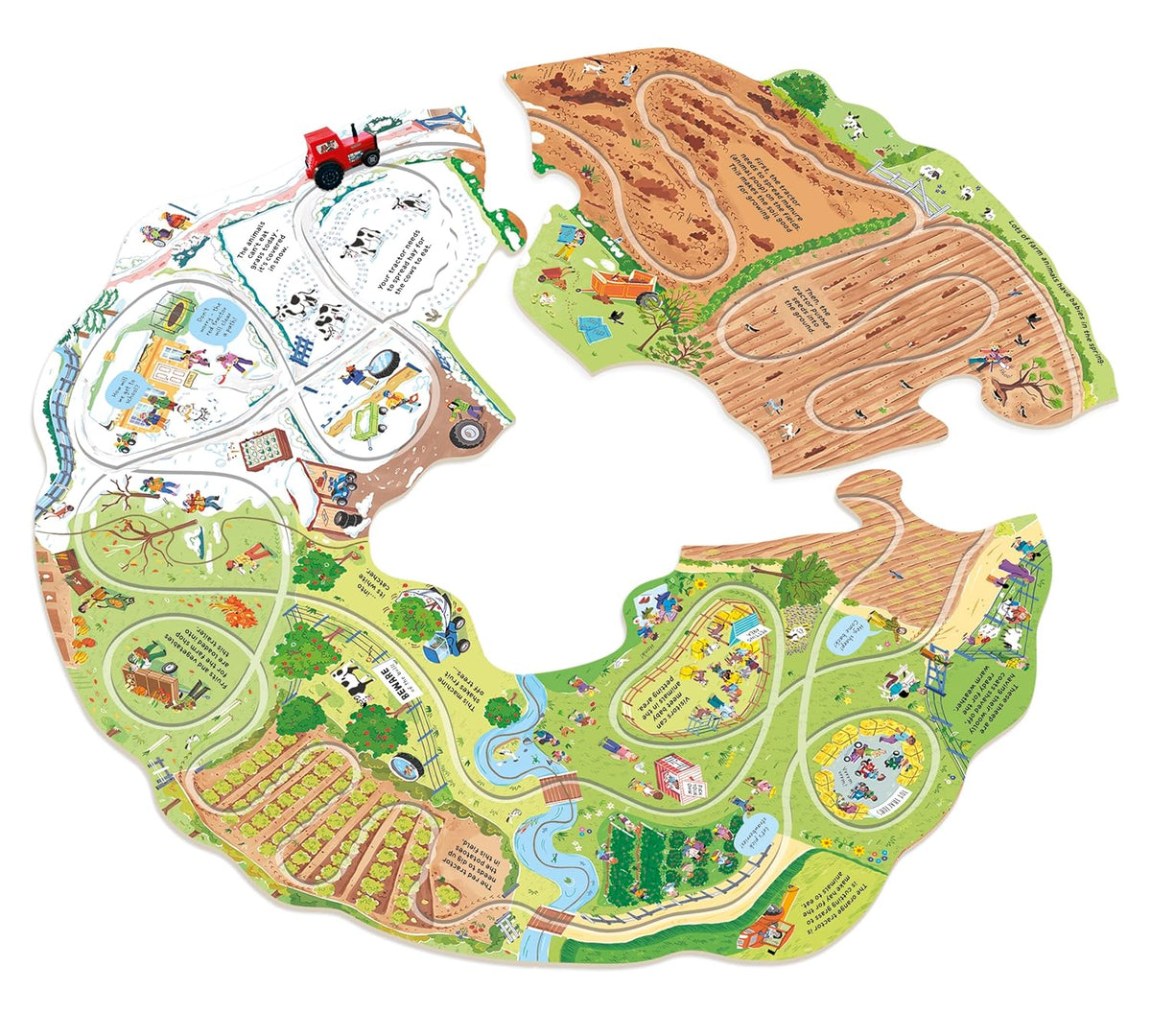 Usborne Wind-Up Tractor Book