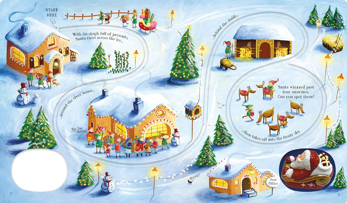 Usborne Wind-Up Santa's Sleigh