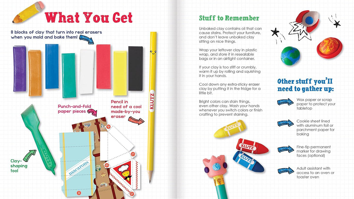 Klutz Make Your Own Mini Erasers