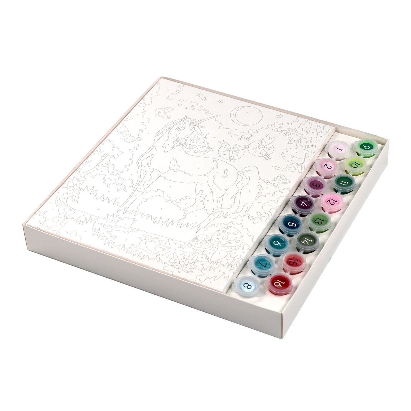 i Heart Art Moonlit Unicorn Paint By Number