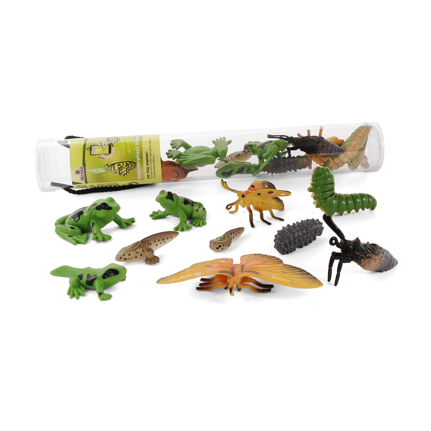 Animal Tubes  12" Metamorphosis 20 pieces
