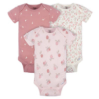 Gerber Appley Sweet 3 Pack Onsie 3-6 Months