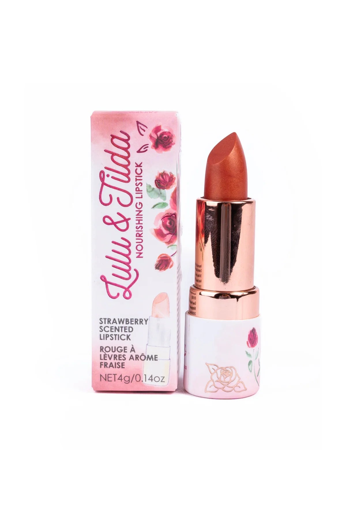 Lula & Tilda Shake It Off Strawberry Nourishing Lipstick
