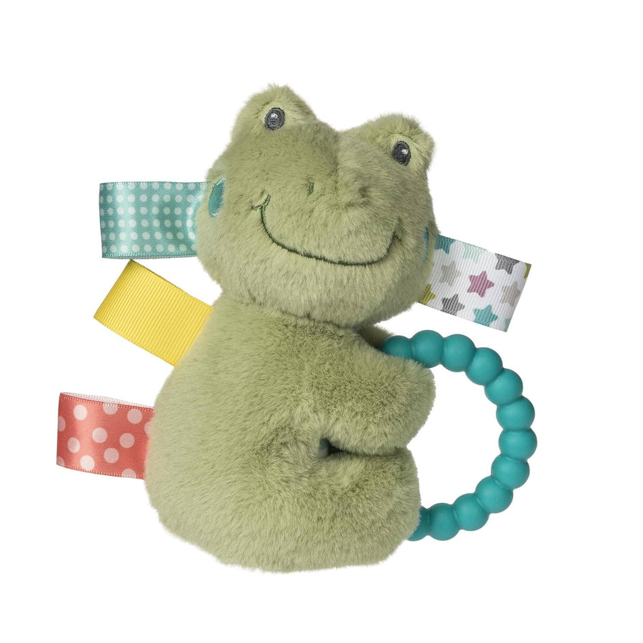 Mary Meyer Peepers Frog 5" Teether Rattle