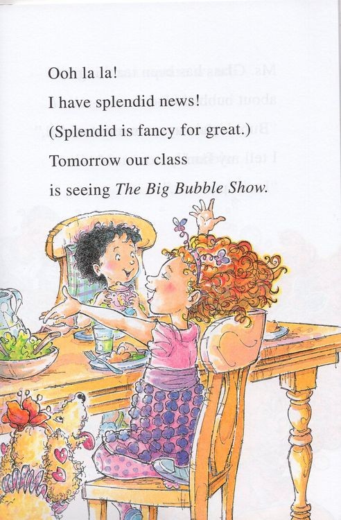 I Can Read: Level 1 Fancy Nancy Bubbles, Bubbles And More Bubbles