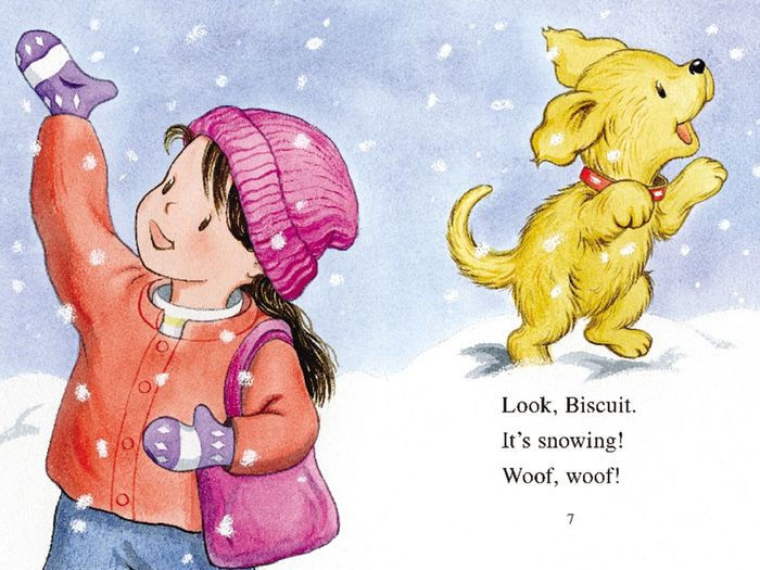 I Can Read: My First Reading Biscuit's Snow Day Race