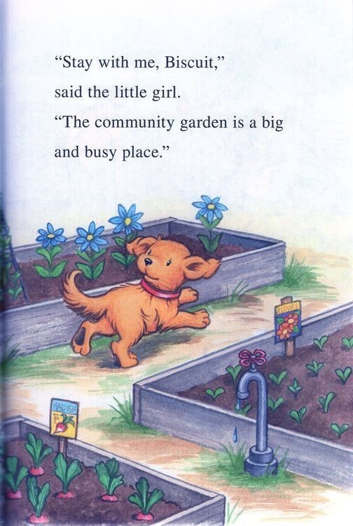 I Can Read: Level 1 Biscuit And Friends Visit The Community Garden