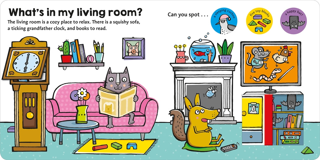 Priddy Books What's In My House?