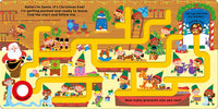 Maze Book Follow Me Santa