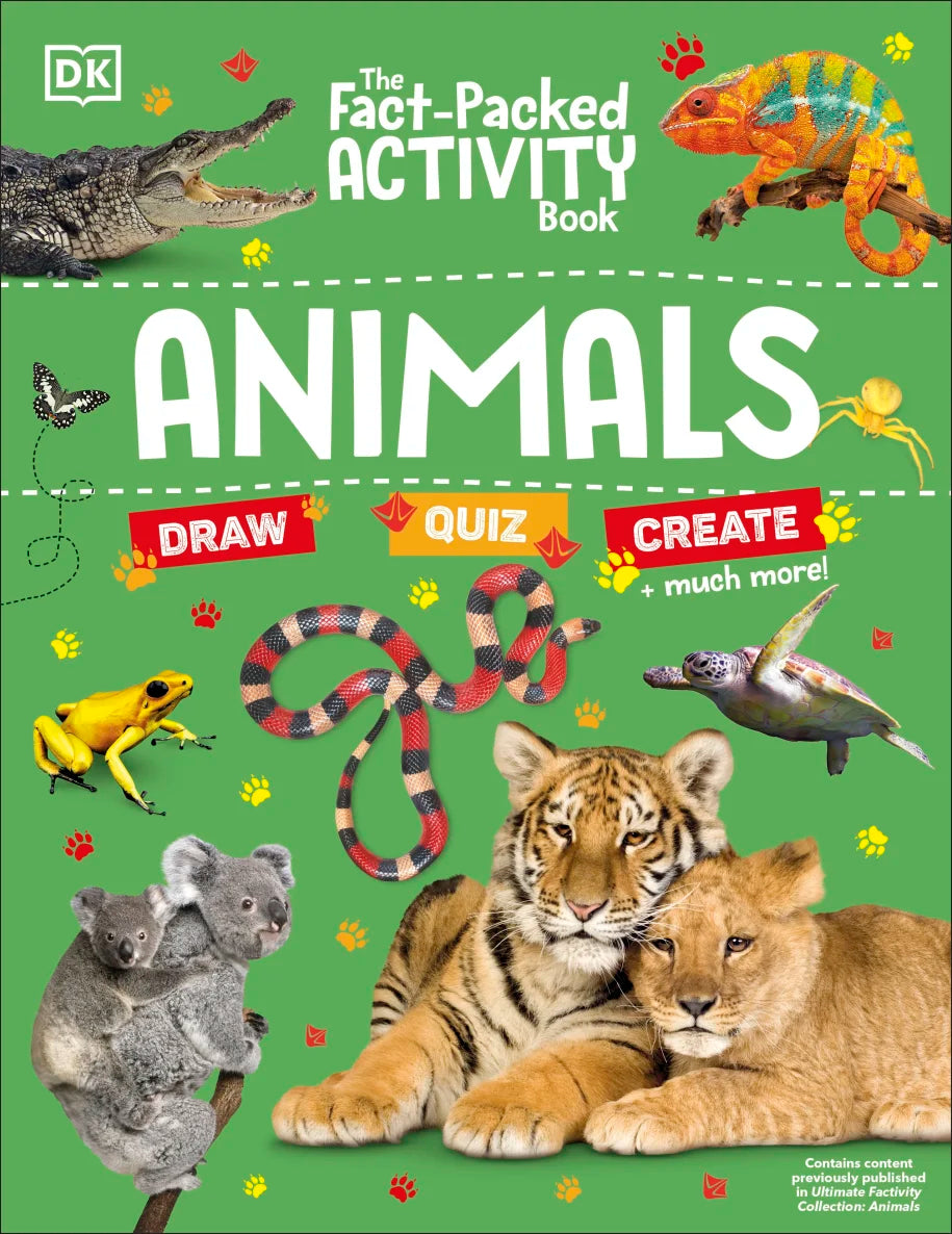 DK The Fact Packed Activity Book Animals