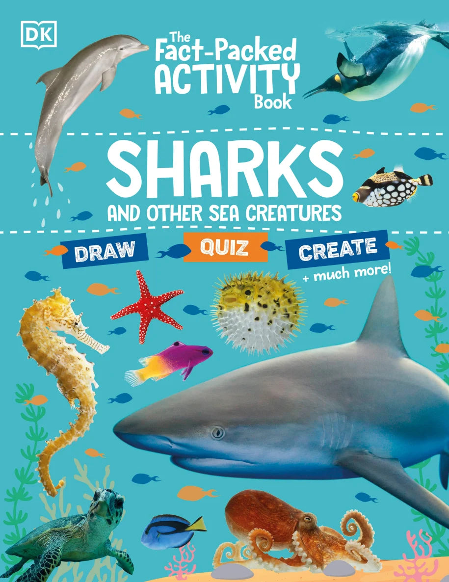 DK The Fact Packed Activity Book Sharks and Other Sea Creatures