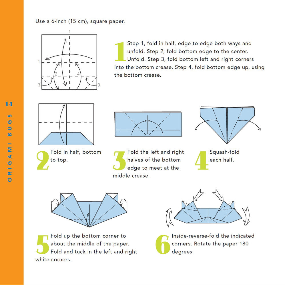 Tuttle Origami Bugs