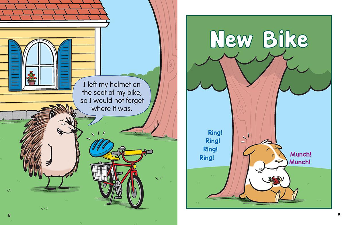 Acorn Reader Hello Hedgehog - Do You Like My Bike?