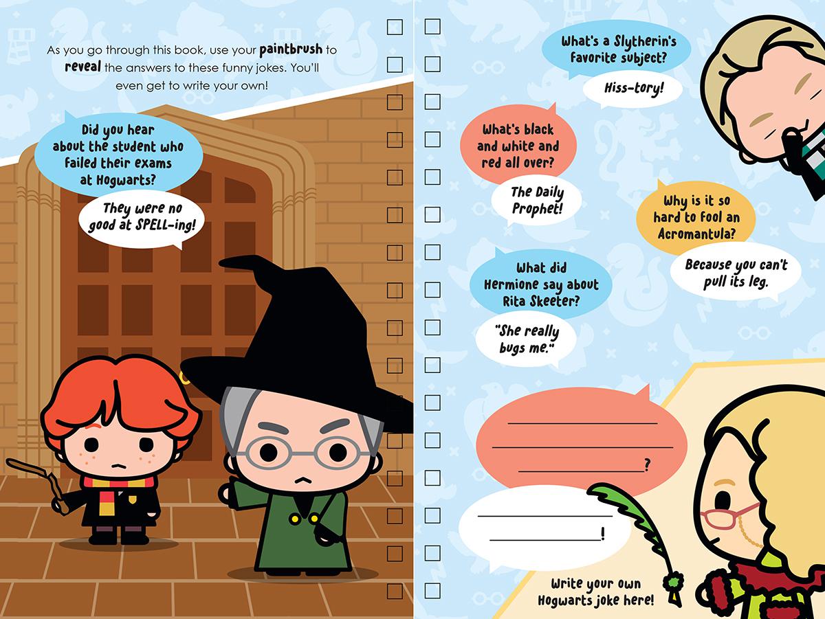 Scholastic Harry Potter Water-Color Joke Shop