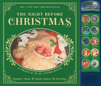 Clement Moore The Night Before Christmas Press and Play Storybook