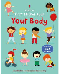 Usborne First Sticker Book Your Body