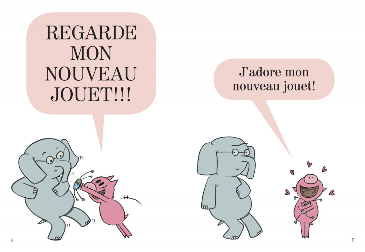 Mo Willems Elephant Et Rosie: J'adore Mon Nouveau Jouet!