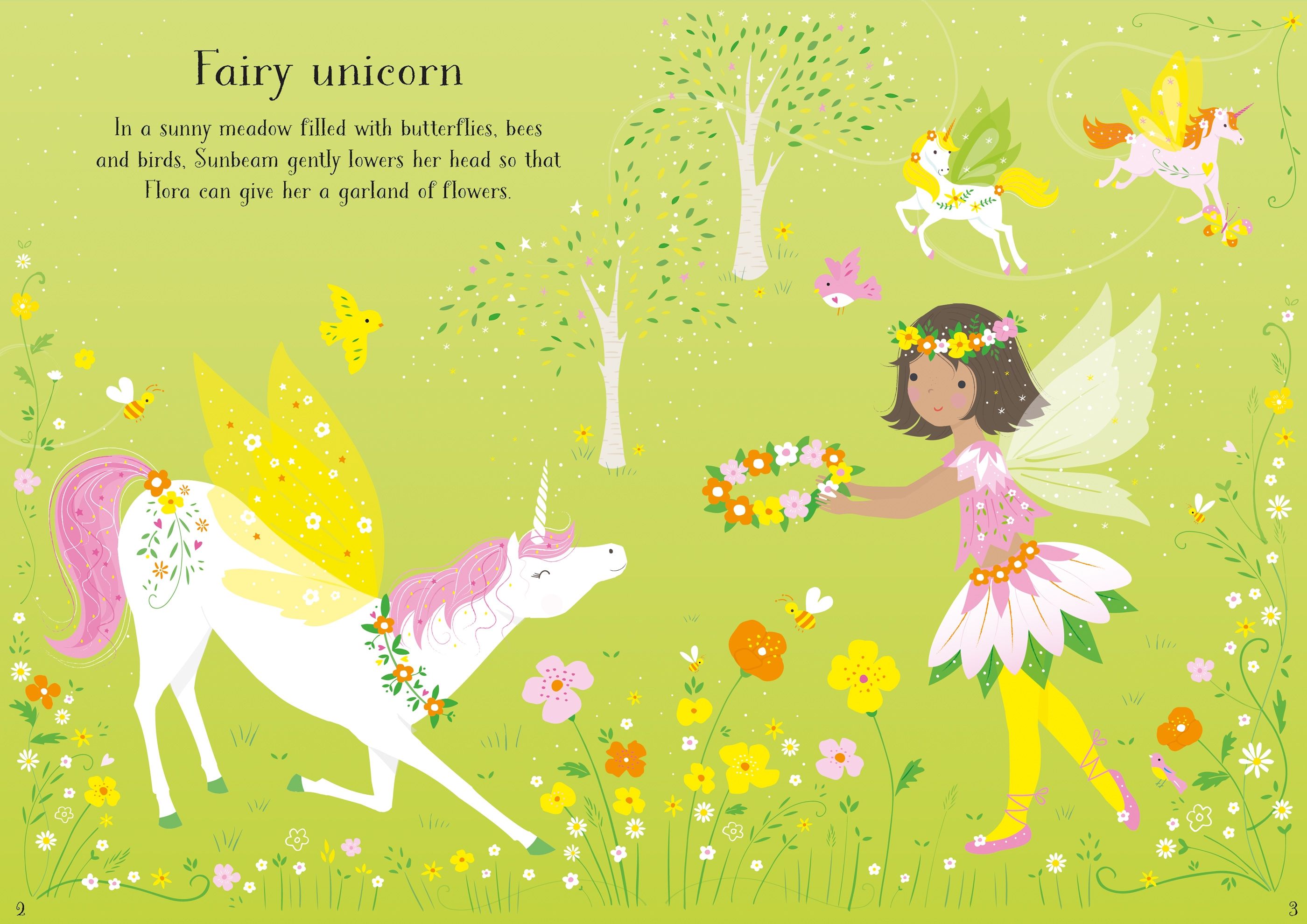 Usborne Little Sticker Dolly Dressing Unicorns