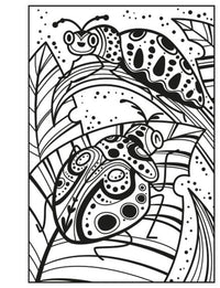 Usbonre Bugs Magic Painting Book