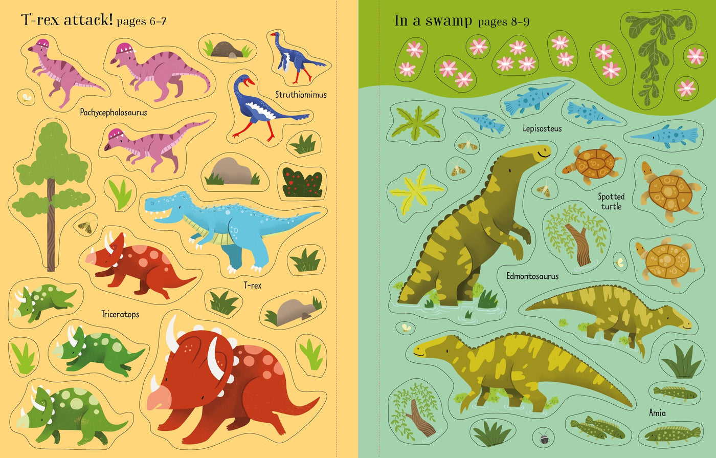 Usborne Dinosaurs - My First Sticker Book