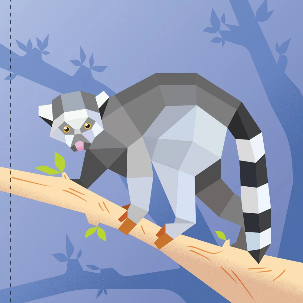 Paint By Sticker Rainforest Animals