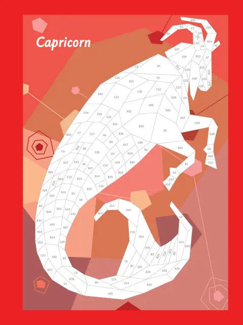 Zodiac Paint By Sticker