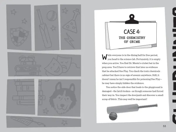 Cluedle: The Case of the Grindstone Goblet (Book 5)