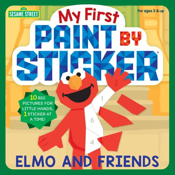 My First Paint by Sticker: Elmo and Friends