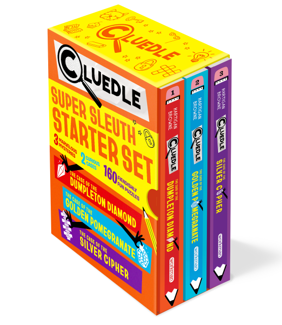 Cluedle: Super Sleuth Starter Set (3-book boxed set)