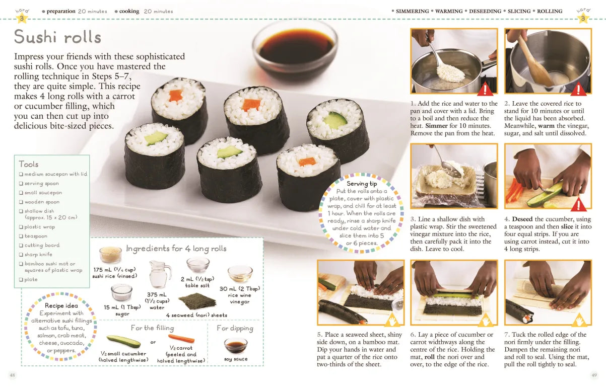 DK Books Children's Cookbook - Canadian Edition