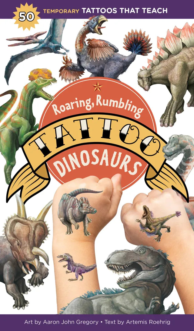 Tattoos That Teach Roaring, Rumbling Tattoo Dinosaurs