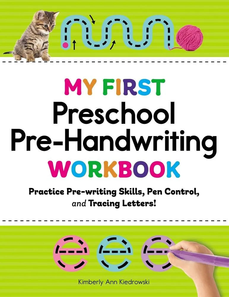 My first Preschool Pre-Handwriting Workbook