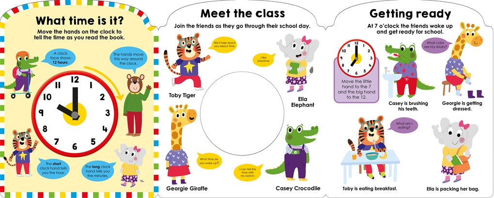 Priddy Books Priddy Learning: My First Clock Book