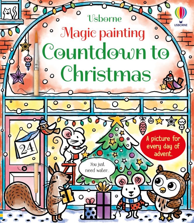 Usborne Magic Painting Countdown to Christmas