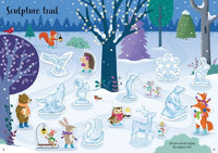 Usborne Sparkly Winter Sticker Book