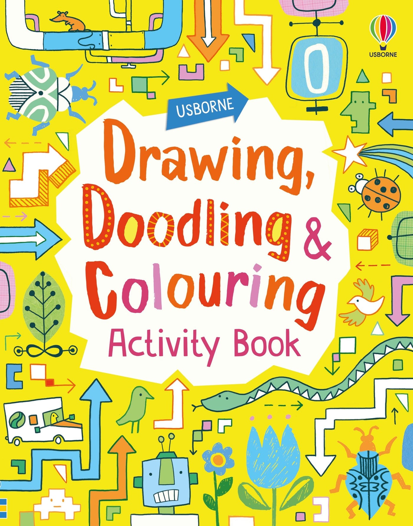 Usborne Drawing, Doodling and Coloring Activity Book
